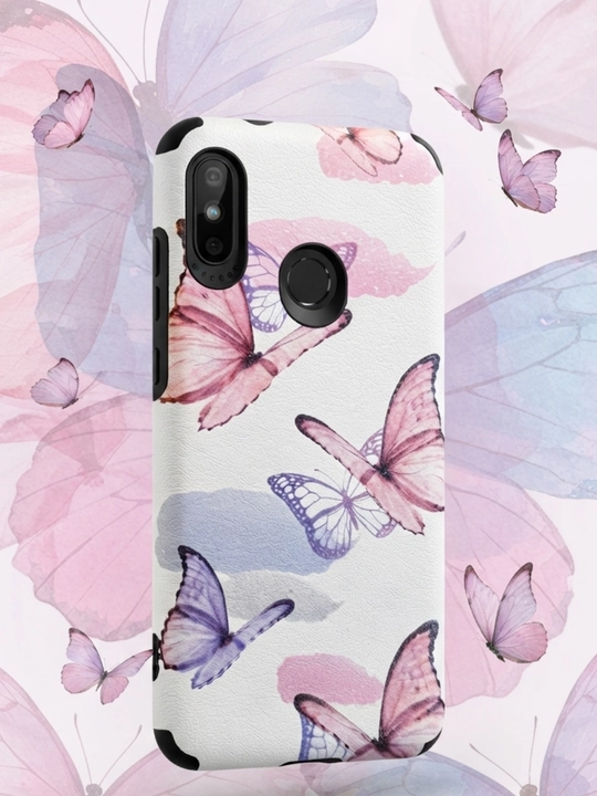 Redmi 6 Pro uchun kapalak naqshli himoya chexol