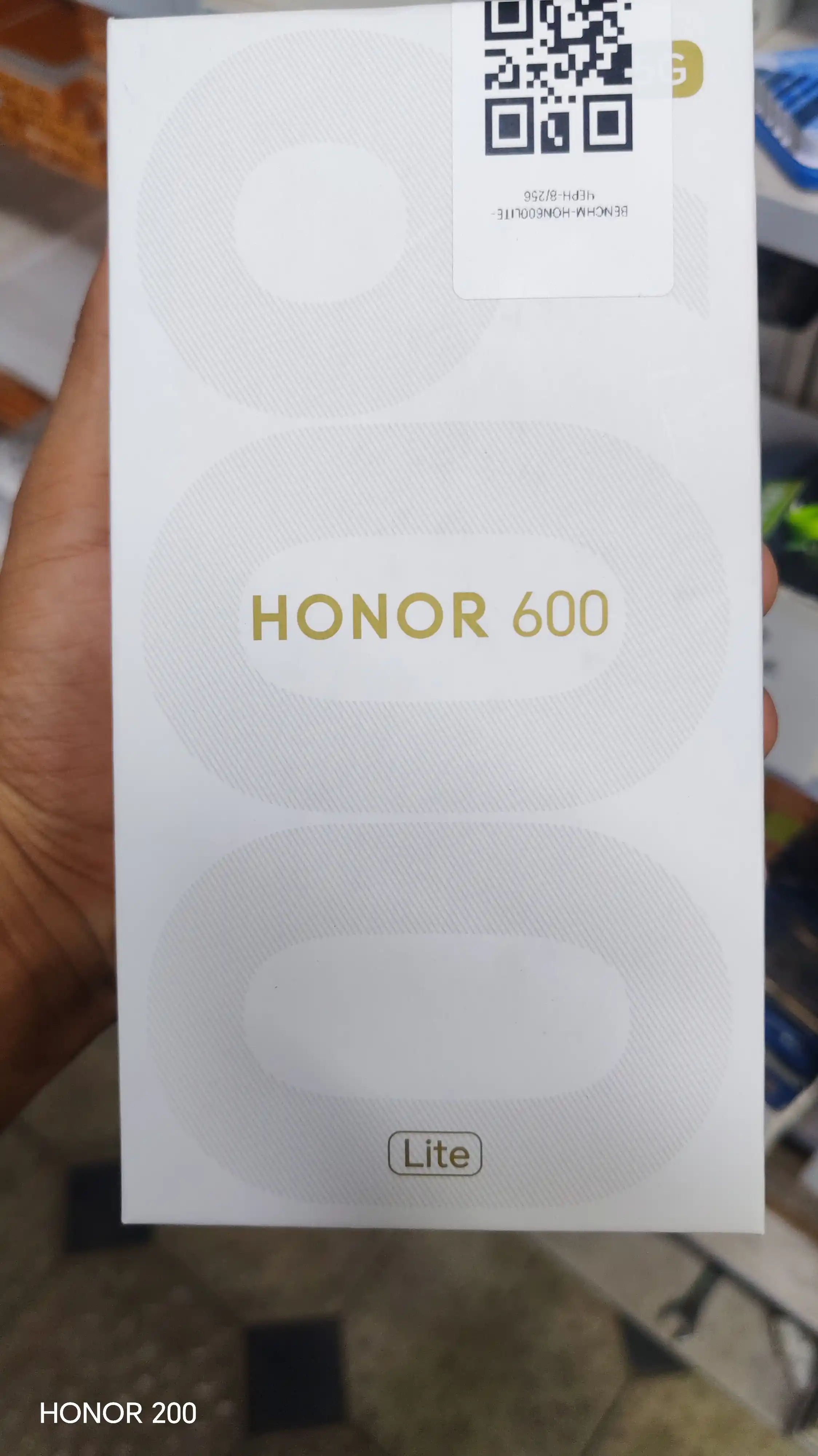 HONOR 600 Lite 5G zarbalarga chidamli smartfon, 8/256 GB