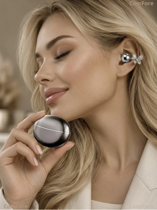 Simsiz naushniklar GTS15, Bluetooth 5.4, sirg‘a-quloqchinlar, qizlar uchun blutus naushnik