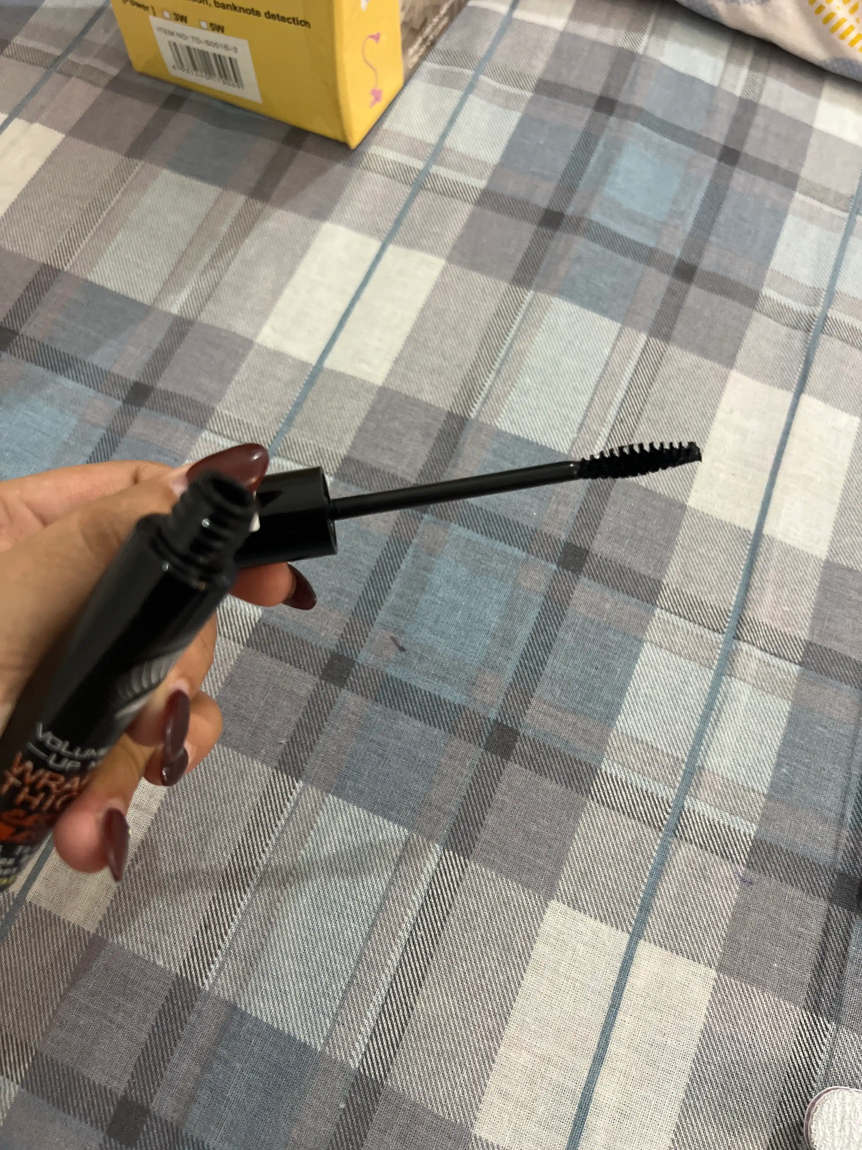 Тушь для ресниц, удлиняющая, mascara, водостойкая, черная, 8 мл
