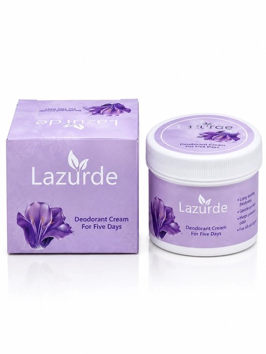 Крем-дезодорант Lazurde, парфюмированный, натуральный состав, 50г