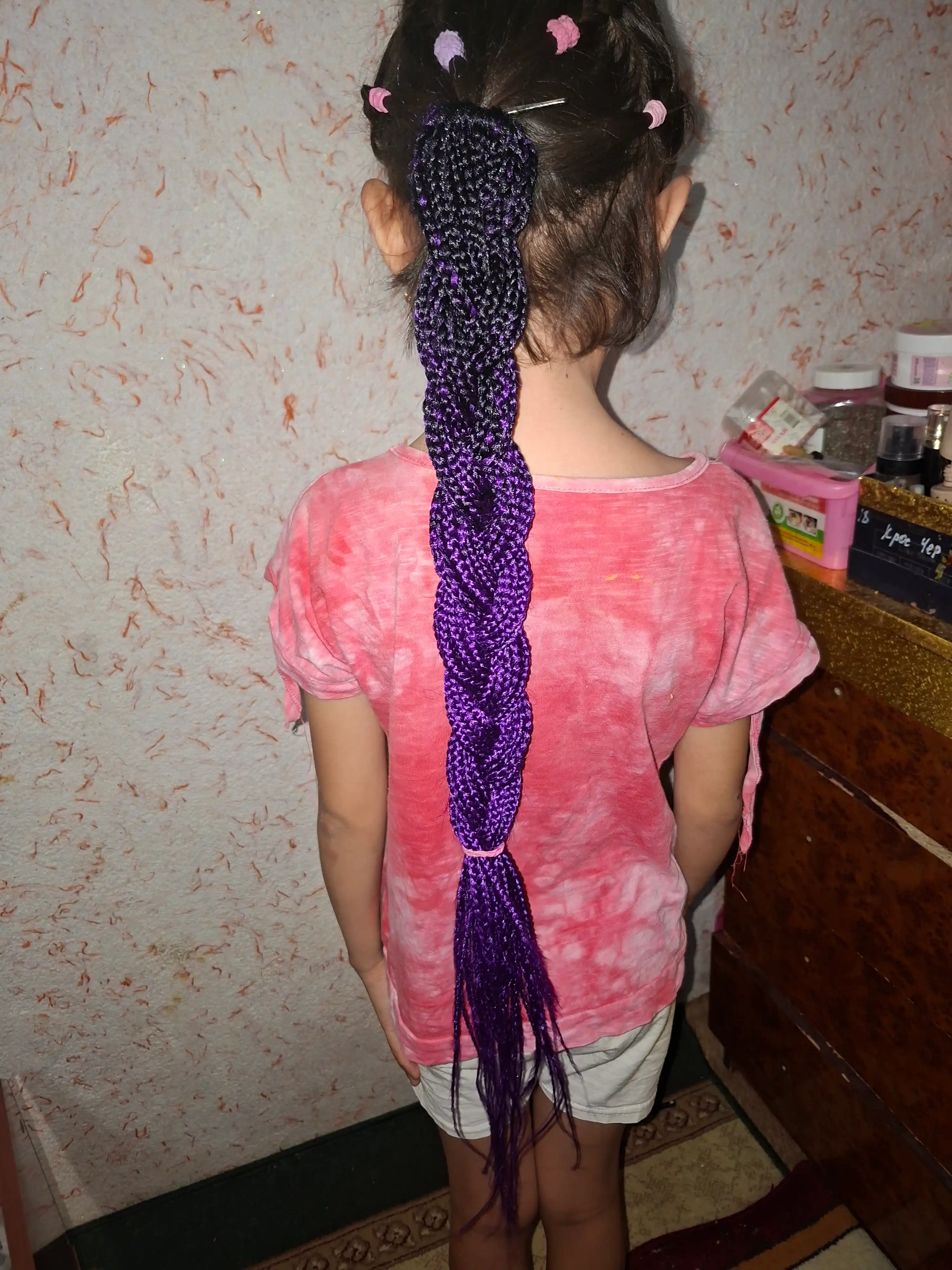 Косички на резинке