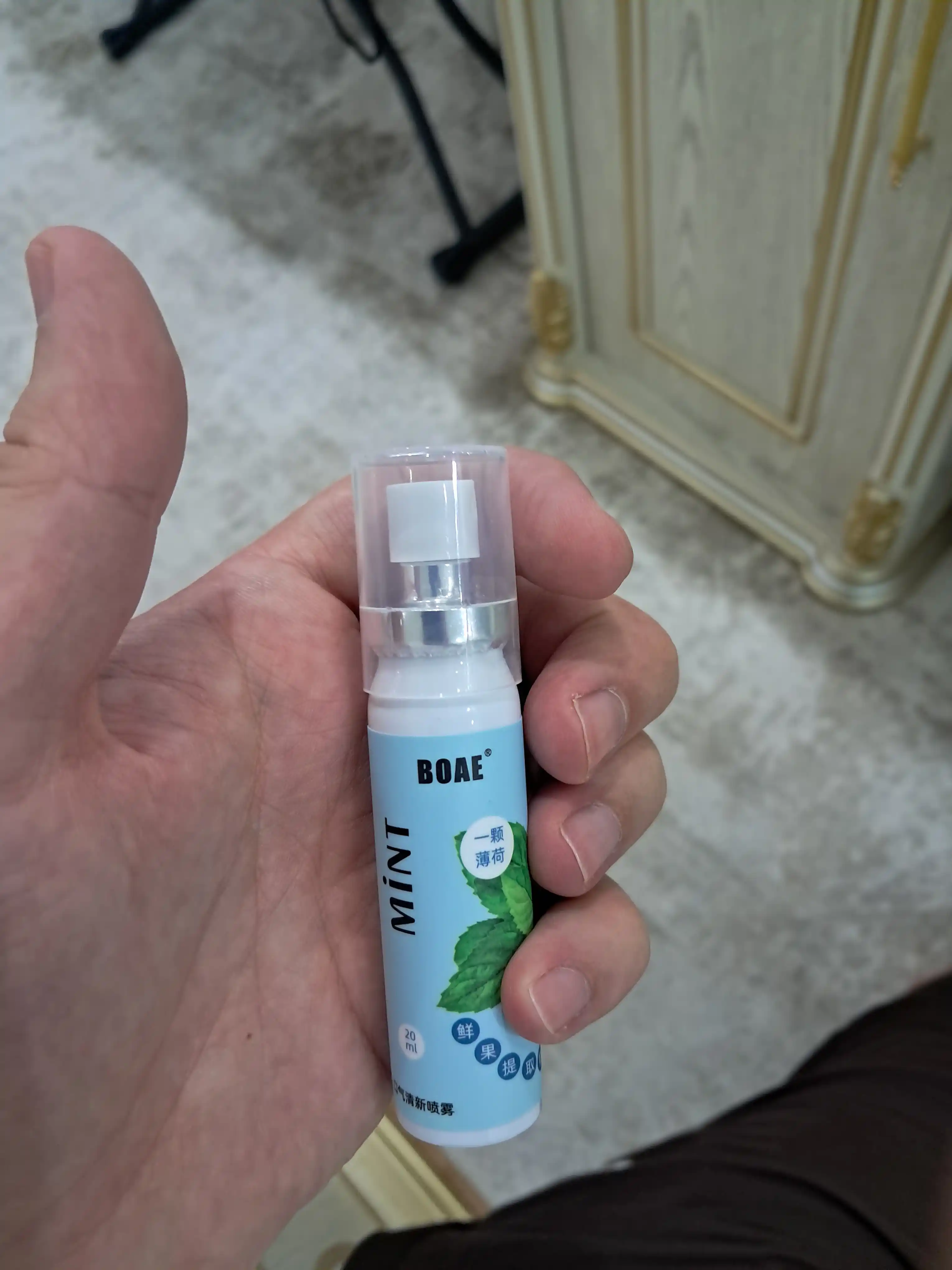 BOAE og'iz bo'shlig'i uchun sprey 20 ml - Nafasni yangilovchi sprey - Turli ta'mlar