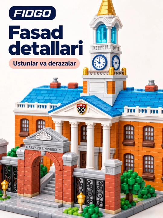 FIDGO Dunyo universitetlari konstruktori: MIT, Cambridge, Harvard, Stanford