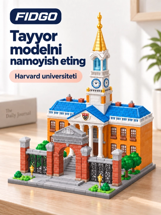 FIDGO Dunyo universitetlari konstruktori: MIT, Cambridge, Harvard, Stanford