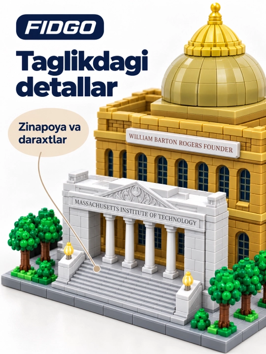 FIDGO Dunyo universitetlari konstruktori: MIT, Cambridge, Harvard, Stanford