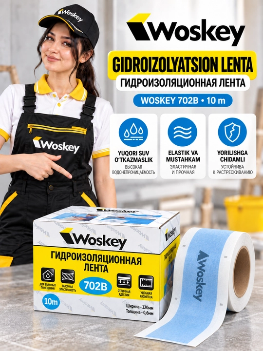 Гидроизоляционная лента WOSKEY