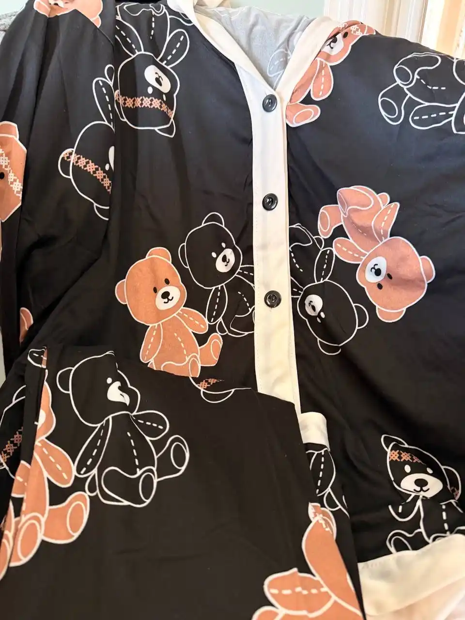 Ayollar uchun shimli pijama, ayollar uchun uy kiyimi, ikki qismli kostyum