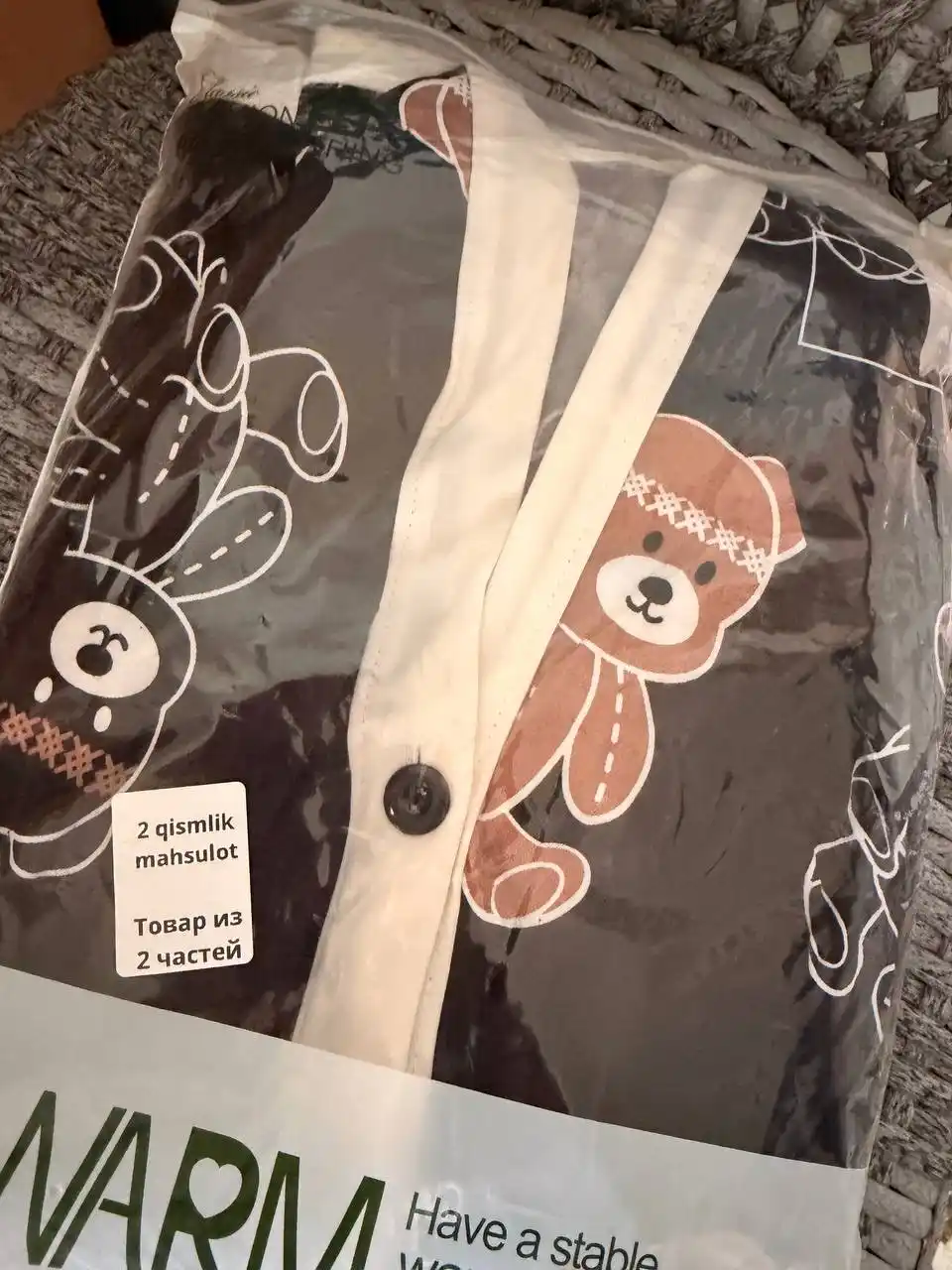 Ayollar uchun shimli pijama, ayollar uchun uy kiyimi, ikki qismli kostyum