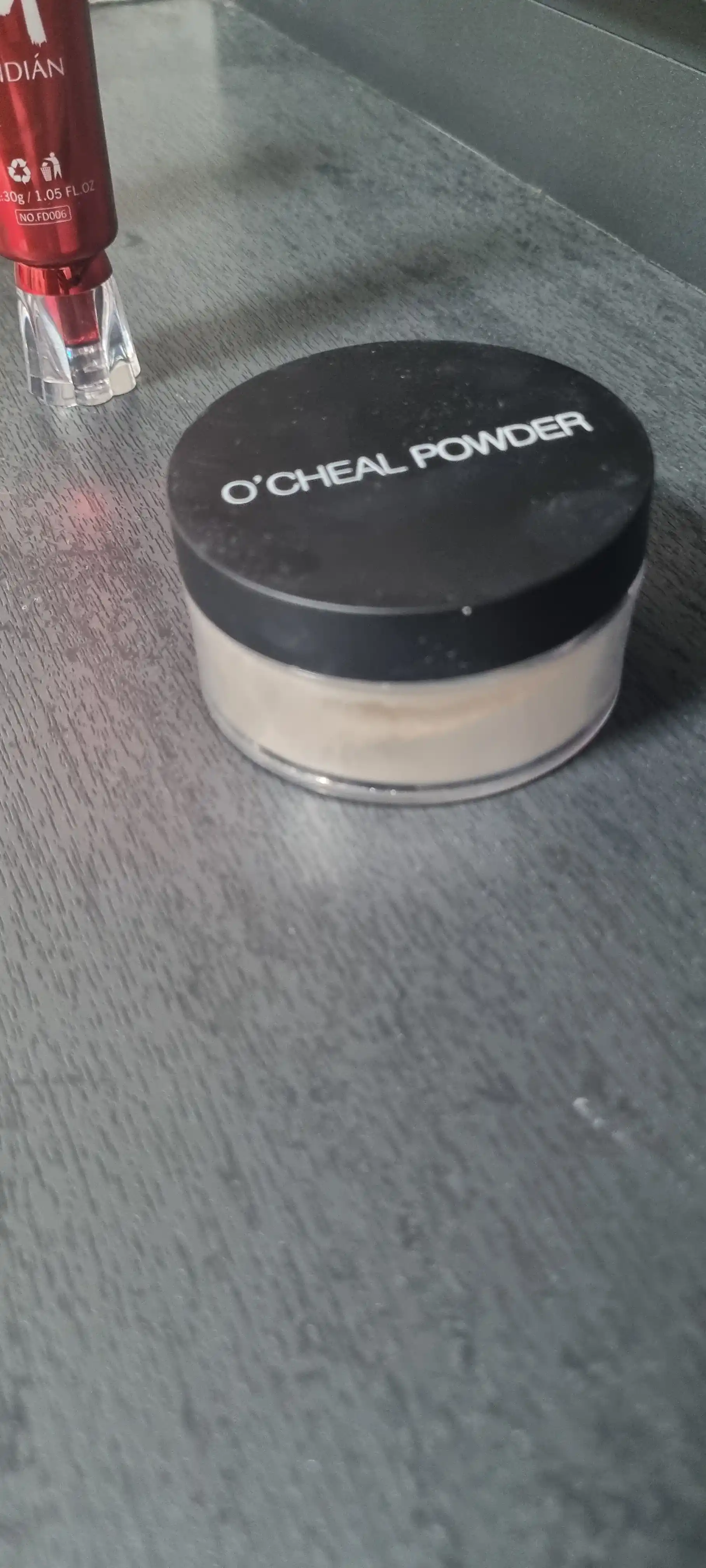 Pudra yuz uchun upa, maydalangan, yorqinlashtiruvchi, shaffof, matli OCHEAL POWDER