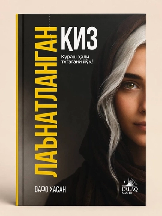 Проклятая девушка — Борьба ещё не закончена! — Вафа Хасан, книга на узбекском языке - 