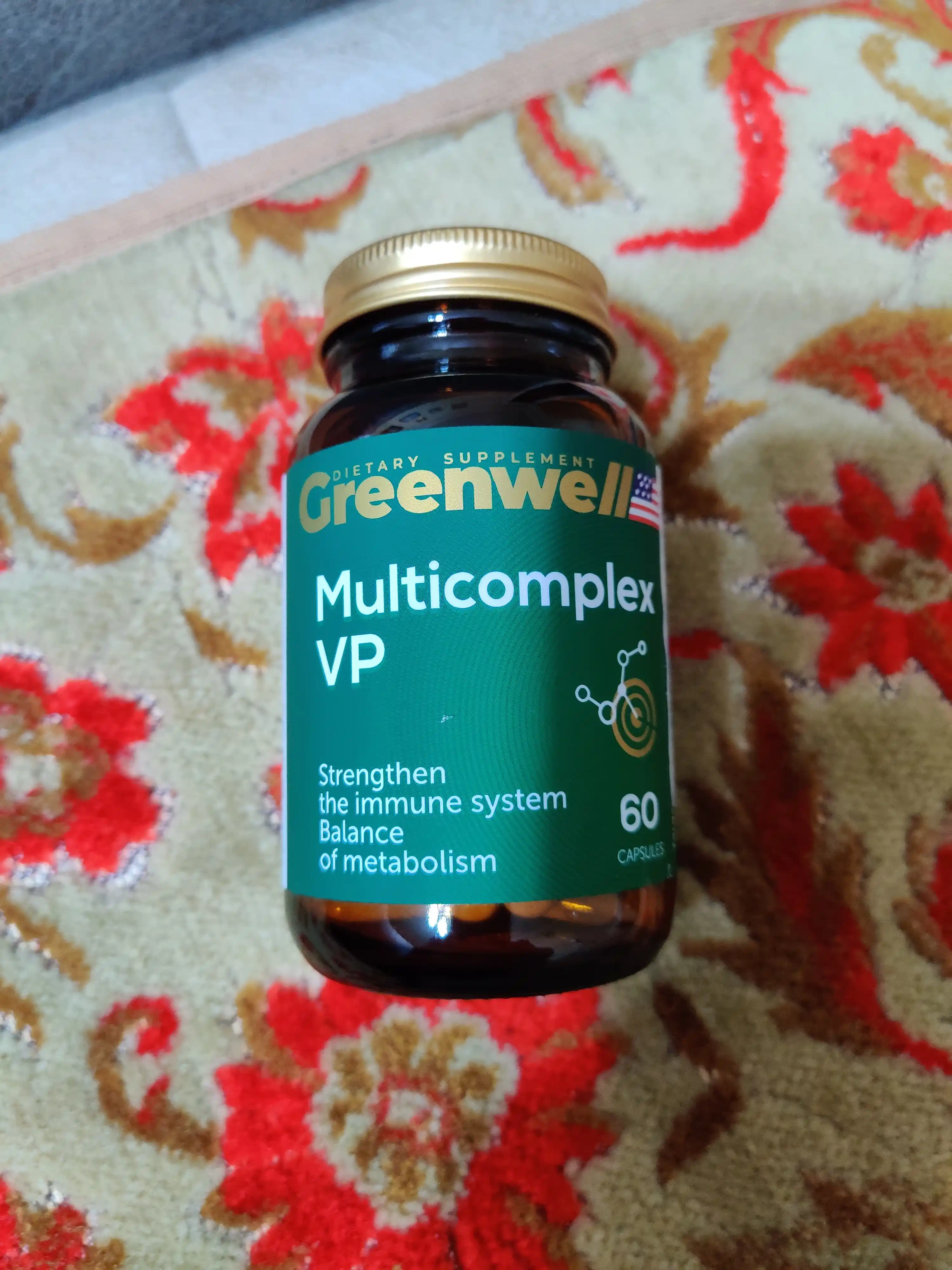 Greenwell Multicomplex VP комплекс витаминов и минералов для энергии, иммунитета