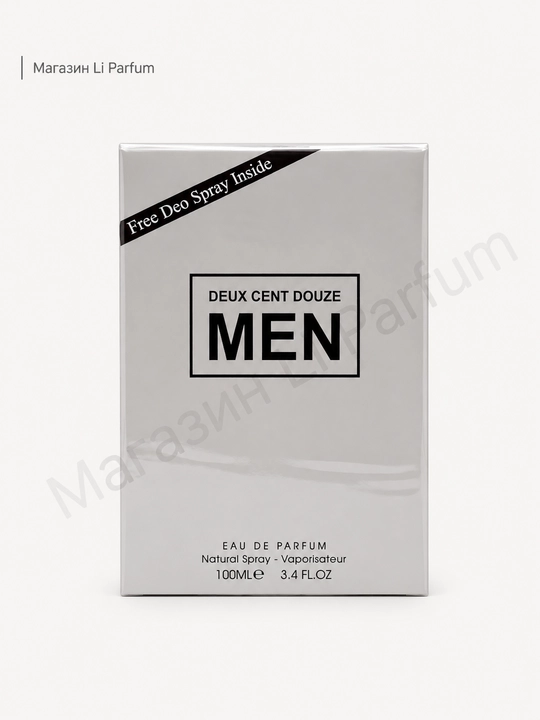 DEUX CENT DOUZE erkaklar uchun fujer-sitrusli atir 100 ml