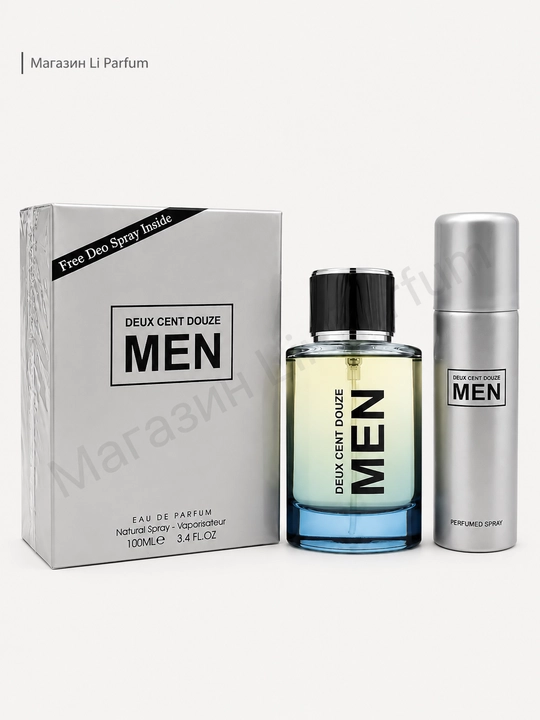 DEUX CENT DOUZE erkaklar uchun fujer-sitrusli atir 100 ml - 