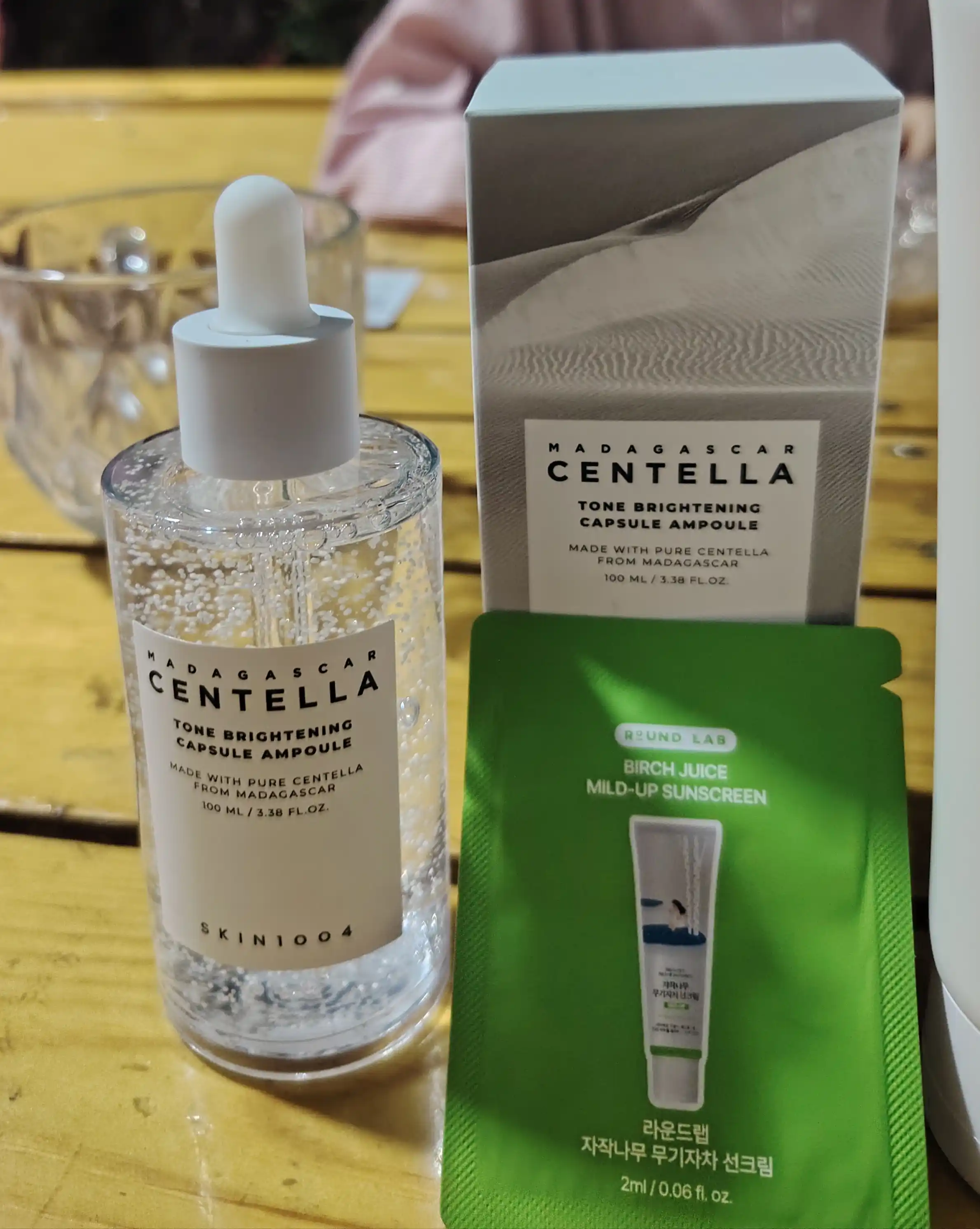 SKIN1004 Madagaskar Centella Tone Brightening Capsule Ampoule yorituvchi zardob, 100 ml