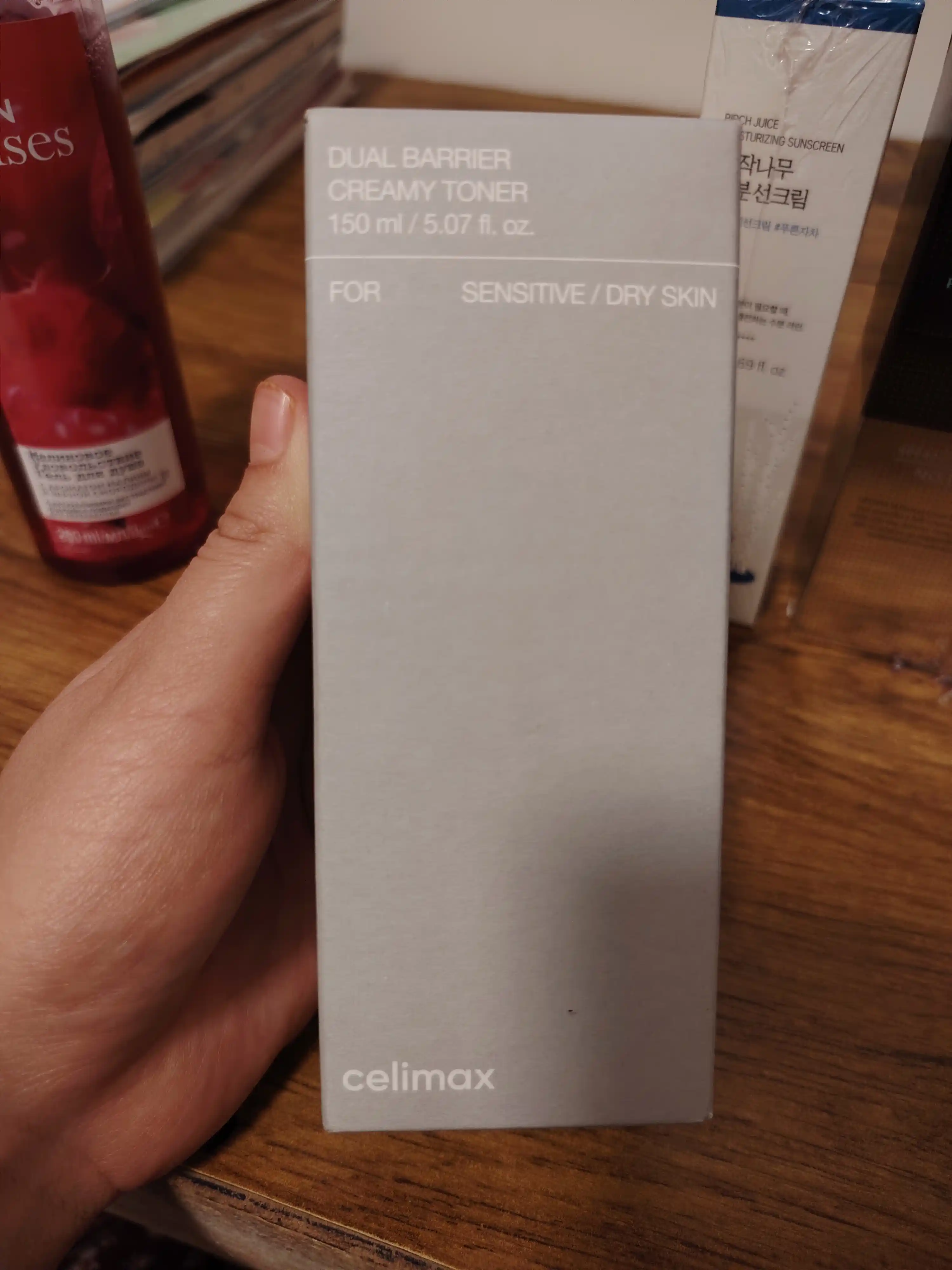 Барьерный кремовый тонер Celimax Dual Barrier Creamy Toner