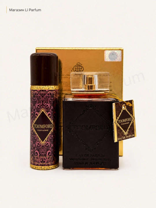Toomford Pour Homme parfyumlangan suv Fragrance World, 100 ml
