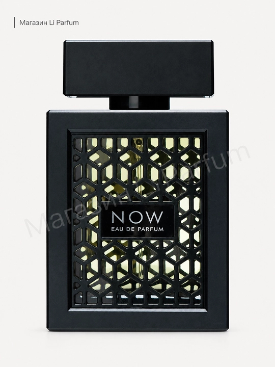 NOW RAVE Black erkaklar uchun yog‘och-fujer iforli parfyumlangan suvi, 100 ml