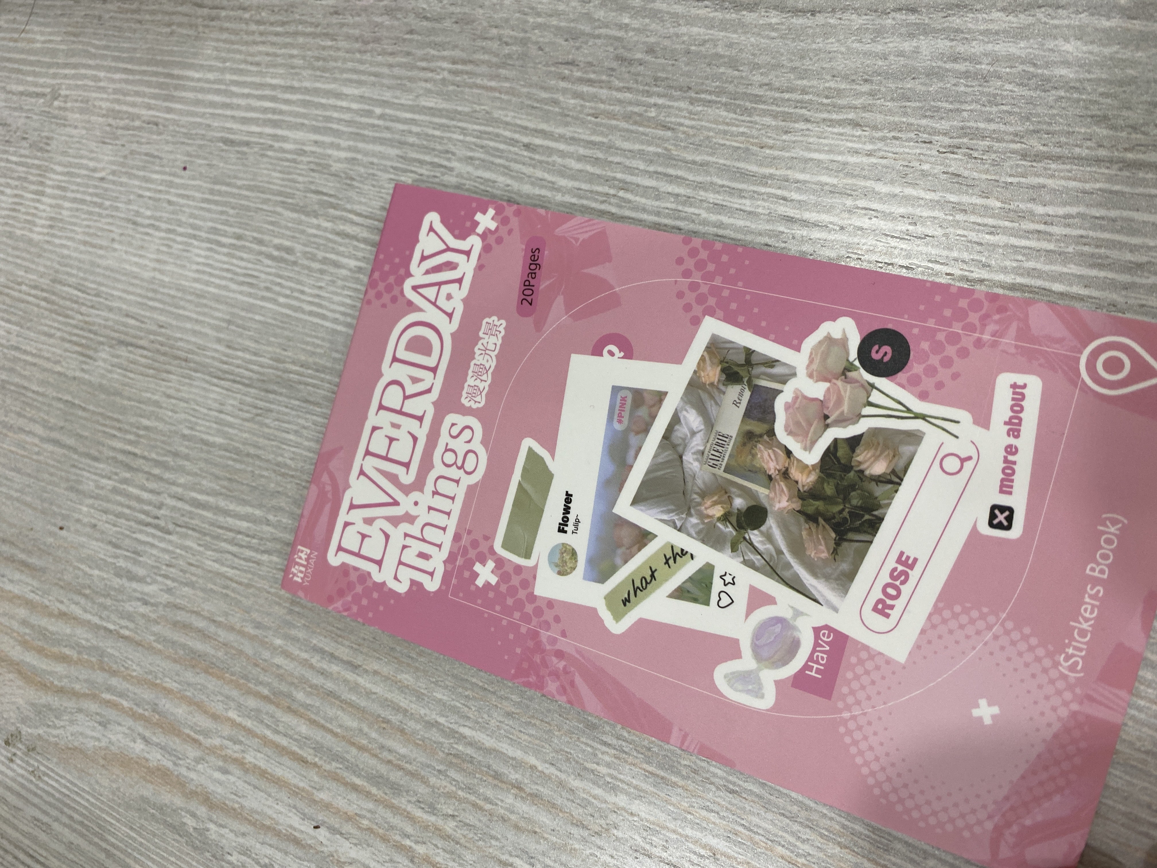 Kantselyariya stikerlari, scrapbooking uchun stikerlar