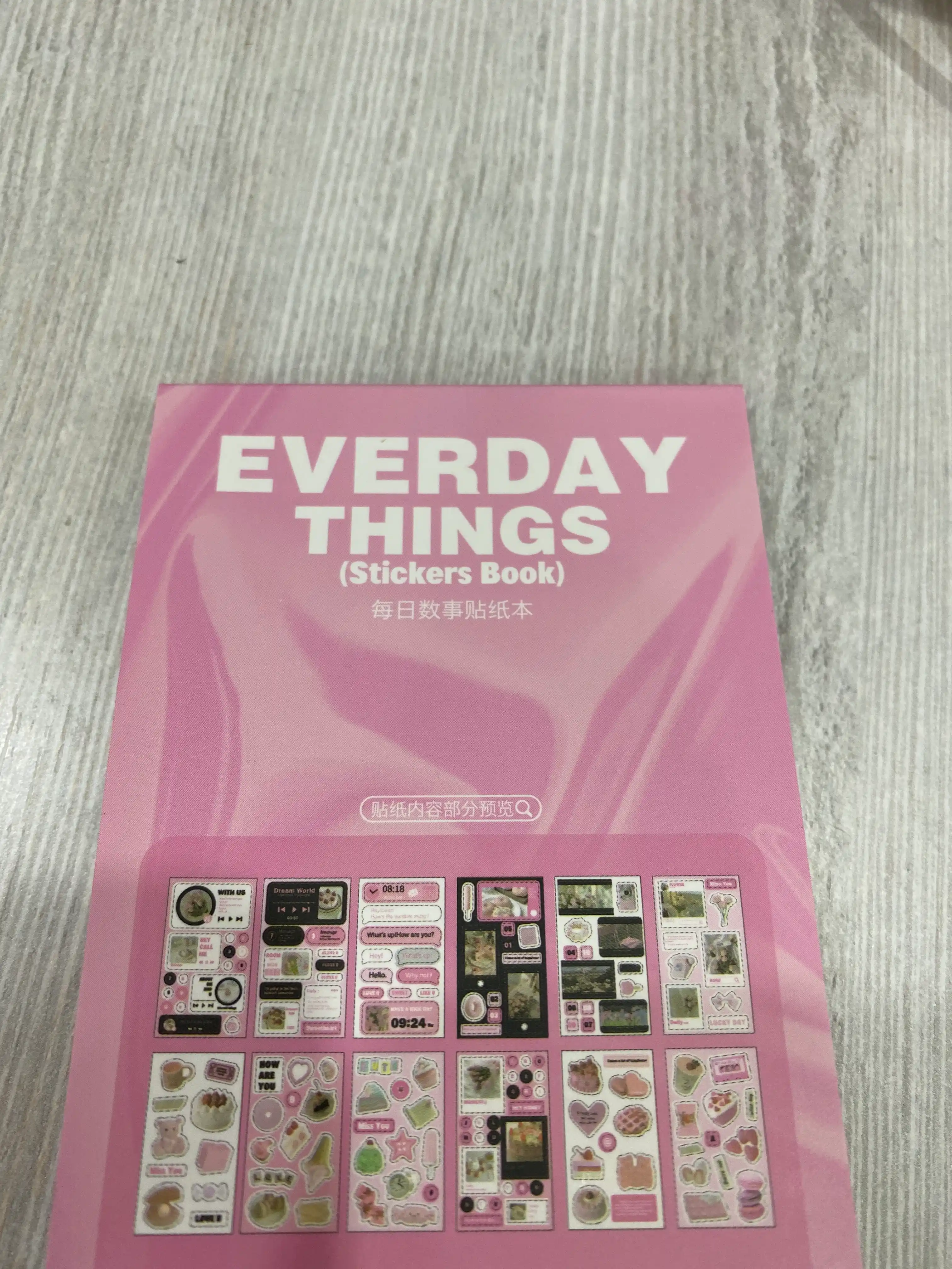 Kantselyariya stikerlari, scrapbooking uchun stikerlar