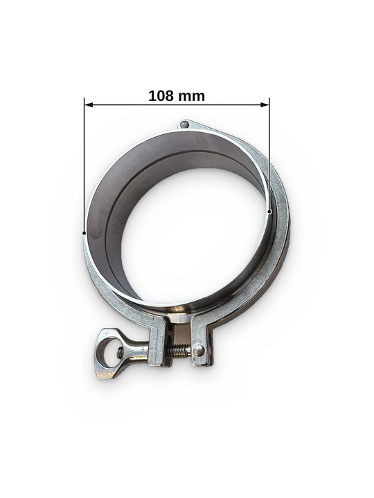 Oziq-ovqat zanglamaydigan po'latidan klamp (Tri-Clamp) to'plami, 19–89 mm - 