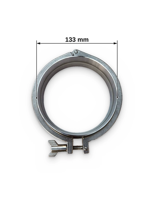 Oziq-ovqat zanglamaydigan po'latidan klamp (Tri-Clamp) to'plami, 19–89 mm - 