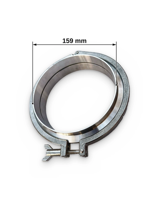 Oziq-ovqat zanglamaydigan po'latidan klamp (Tri-Clamp) to'plami, 19–89 mm - 