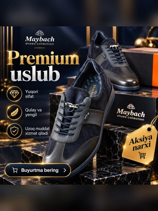 Великан кроссовки Maybach, стильные, большомерка, Макосима - 