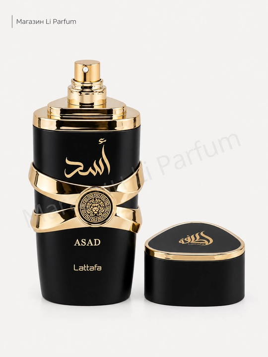 Lattafa Asad erkaklar parfyumeriyasi chidamli sharqona sitrus 100 ml