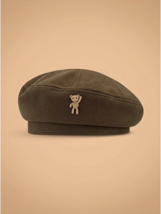 Ayollar va qizlar uchun bosh kiyim, shapka, beret, beretka, kuz va qishgi mavsum beret