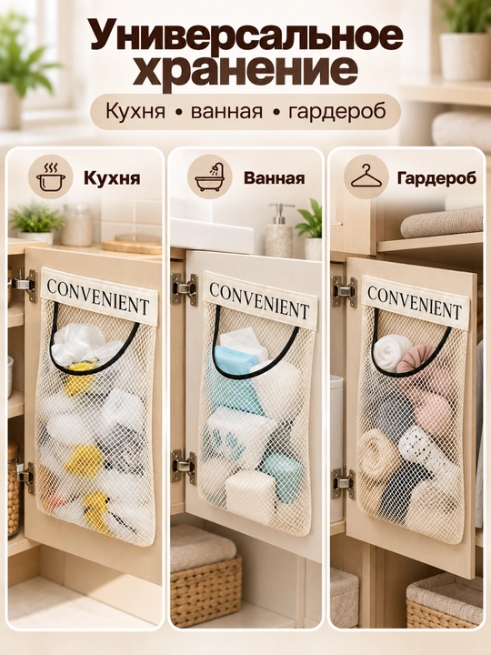 Подвесной мешок для мусора, для кухни
