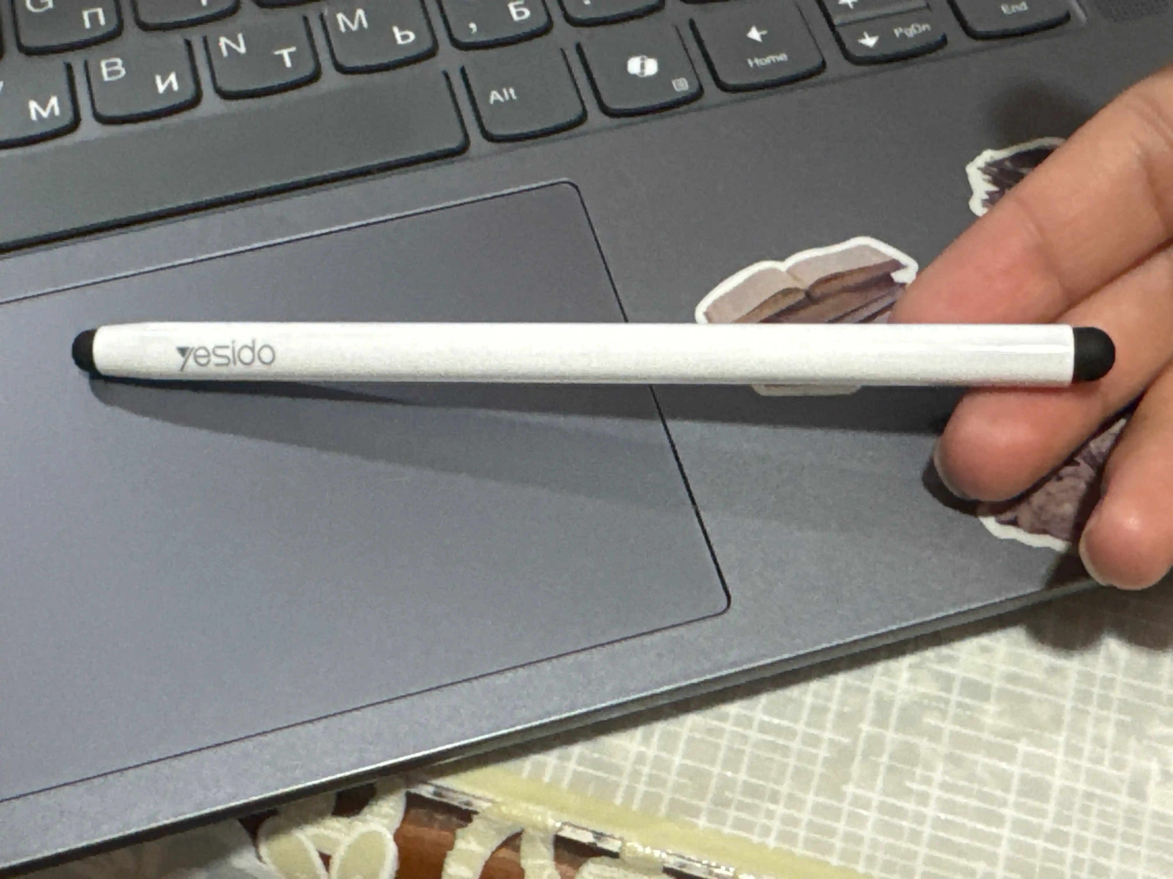 Yesido universal stilus ruchka telefon, planshet, iPad, Android va iPhone uchun 2in1