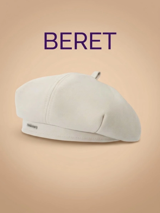 Ayollar va qizlar uchun bosh kiyim, shapka, beret, beretka, kuz va qishgi mavsum beret - 
