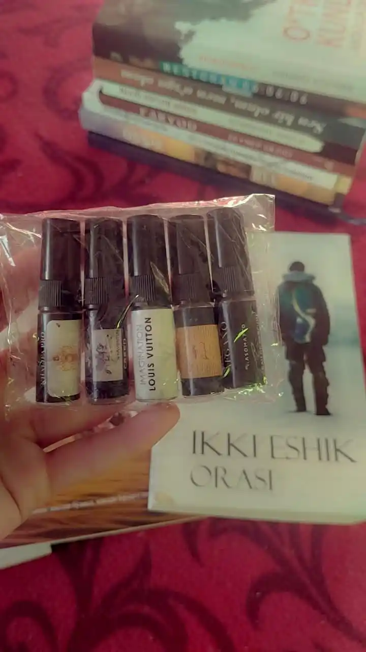 Erkaklar uchun sovg'a: atirlar to'plami 5 tasi 1 da — Ganymede, Black Afgano, Creed, 10 ml