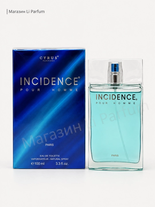 Erkaklar uchun Incidence xushbo'ylangan suvi, 100 ml