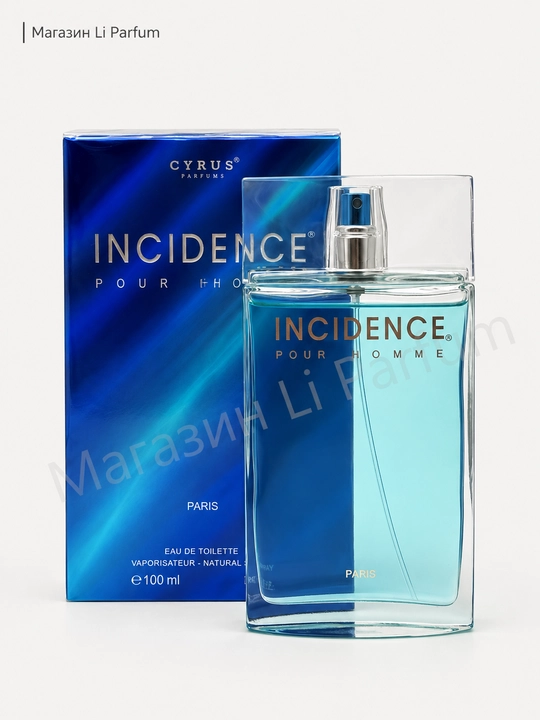 Erkaklar uchun Incidence xushbo'ylangan suvi, 100 ml - 