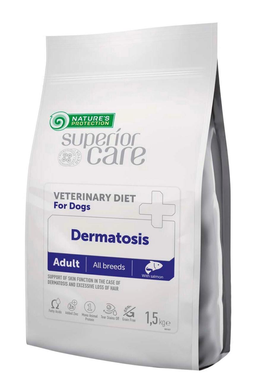 Nature’s Protection Superior Care Veterinary Diet Dermatosis Salmon Adult 1.5 кг - 