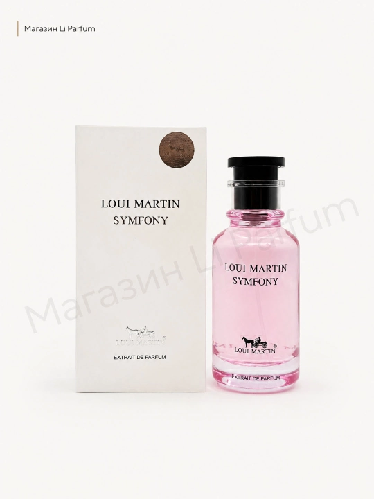 Symfony Loui Martin unisex sharqona, gul iforli, 100 ml