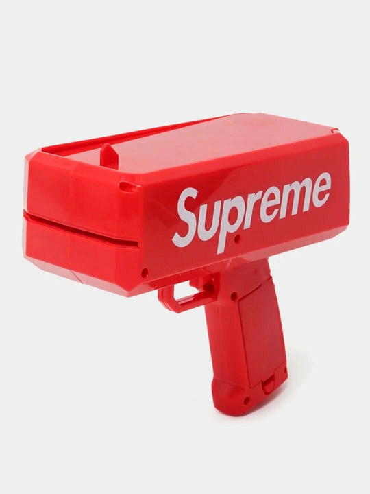 Super Money Gun o‘yinchoq pul tarqatuvchi pistolet, bolalar uchun