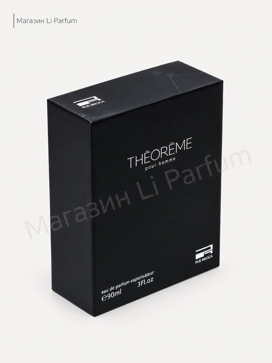 Erkaklar uchun parfyumlangan suv Theoreme Homme Rue Broca AFNAN, 90 ml