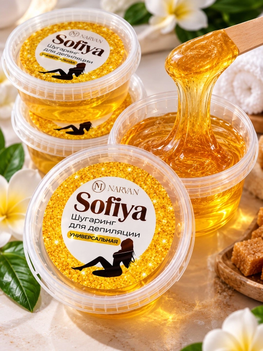 Shugaring pasta, depilyatsiya pastasi, Sofiya, tana tuklari, silliq teri, depilyatsiya vos