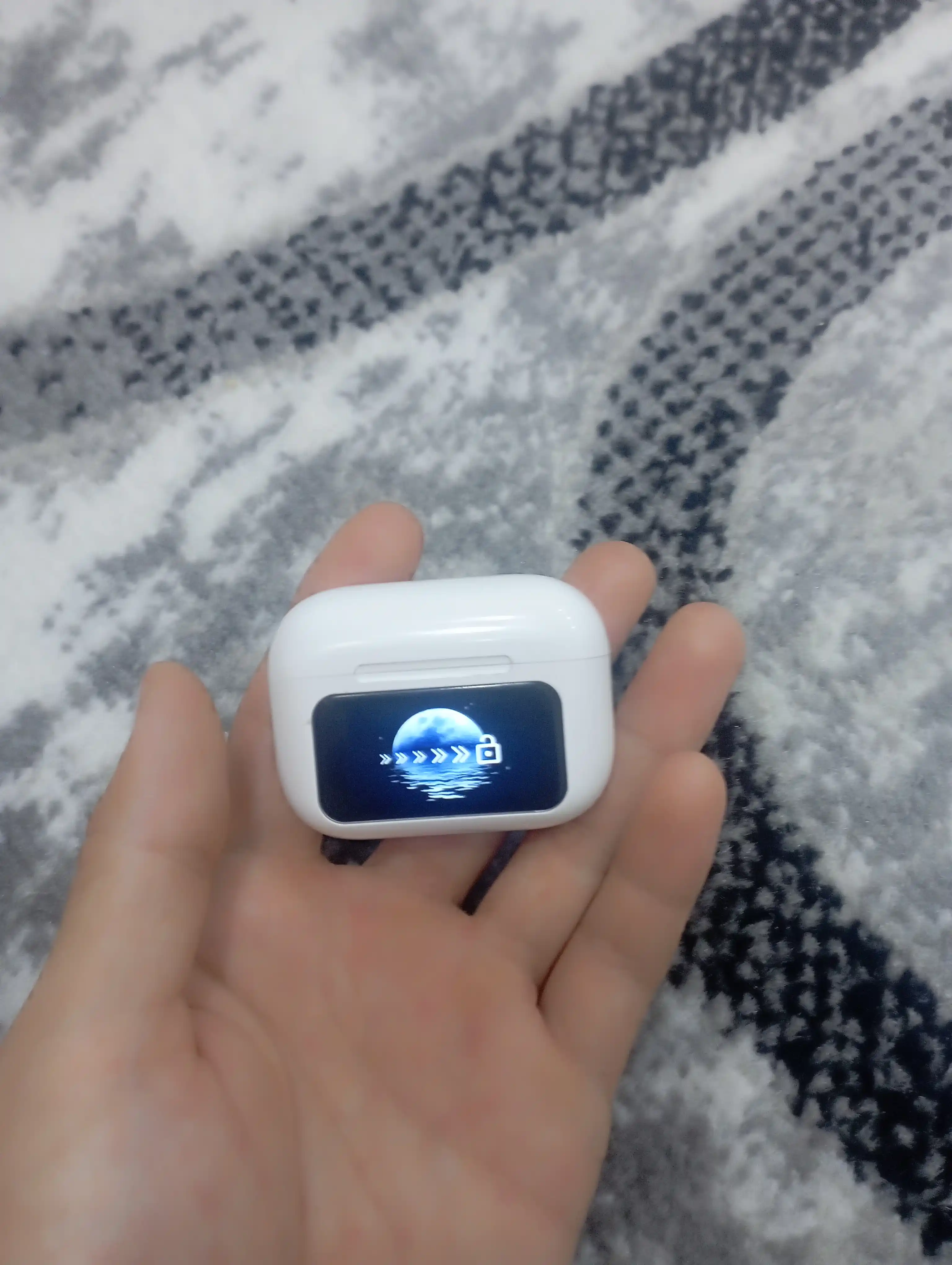 A9 PRO simsiz quloqchin, Bluetooth 5.4, ANC shovqinni kamaytirish, ekranli zaryad qutisi