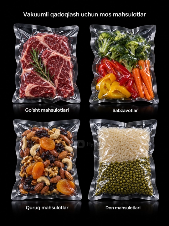 Вакууматор для продуктов, вакуумный упаковщик 6 в 1, вакуумные пакеты