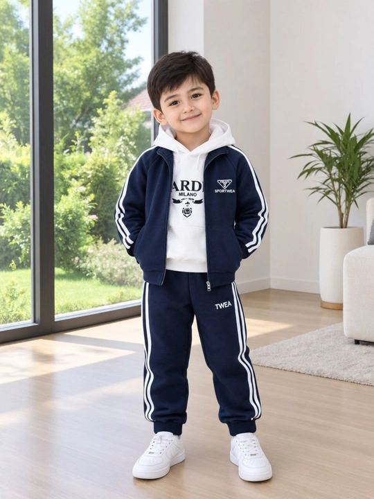 O'g'il bolalar uchun kapushonli kuzgi dvoyka  Panda Dream, 120- razmer - 