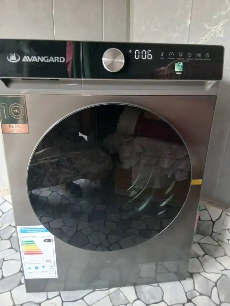 Avangard kir yuvish mashinasi 6kg /  8kg / 10kg BLDC invertorli motor, 14 ta dastur, A+++