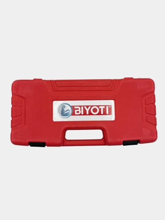 BIYOTI BYT-6606 poroxli montaj pistoletti, beton va po‘lat uchun, keys