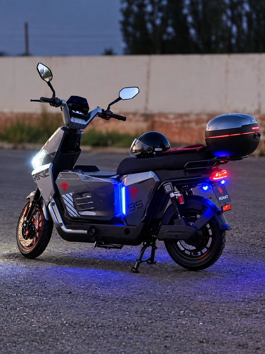 AGNAT 16-LS elektr skuter 800W, 72V 20Ah, 60 km/soat, 60 km yurish masofasi, Bluetooth