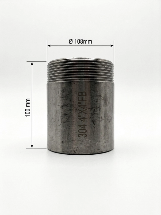 Zanglamaydigan po'lat ichki nippel 304 (1/2"-4") - 