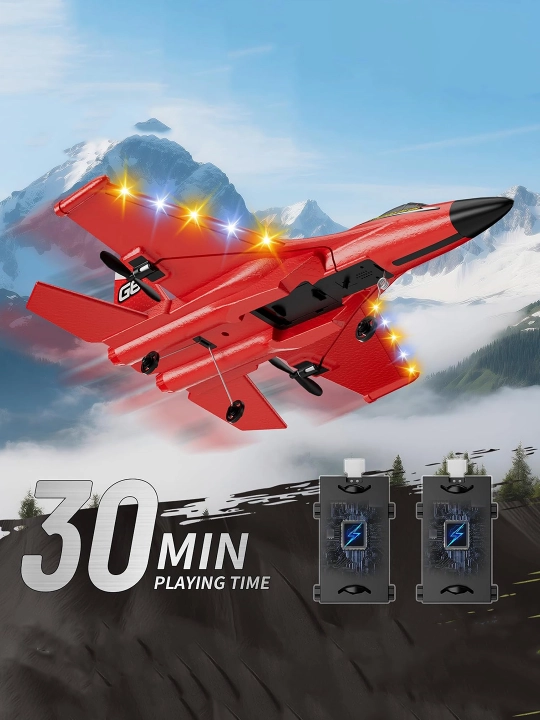Радиоуправляемый самолёт-планер 4DRC Thunderbirds G6, 2.4G, 14+