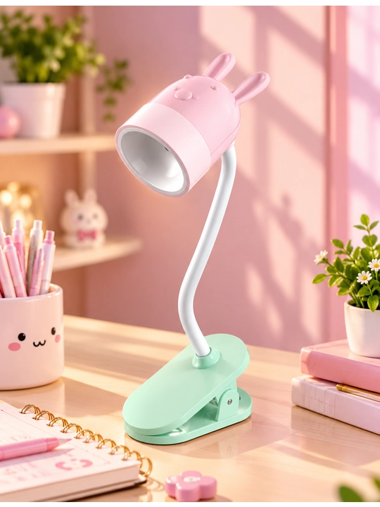 Kitob o‘qish uchun mini svetilnik klipsali, tungi chiroq, lampa, yoritgich va simsiz chiroq